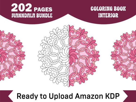 202 Page Amazing Pattern Mandala for KDP