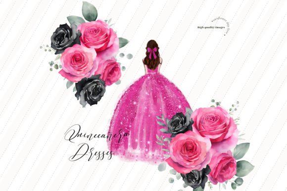 Choosing the Right Fuchsia Pink Quinceañera Clipart for Your Creative Projects