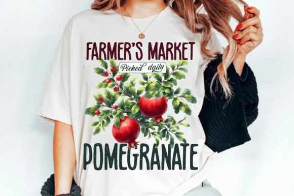 Farmers Market Picked Sublimation Design