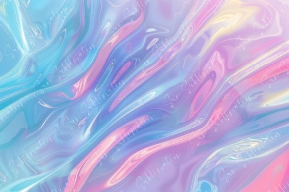 Pastel Wave Abstract: A Versatile Asset for Modern Creative Projects