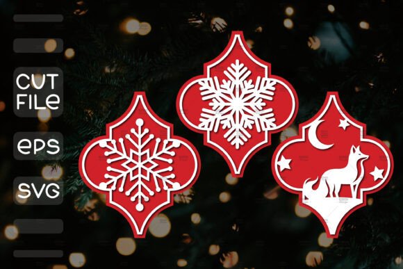 The Art of Precision: Why Arabesque Christmas Ornament SVG 4.3x3.6 is the Ultimate Digital Crafting Asset