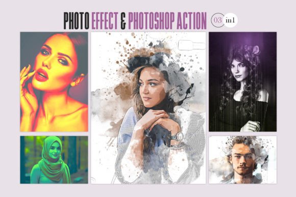 Watercolor Halftone and Mixed Art Photo: A Practical Review of a Versatile Photoshop Template
